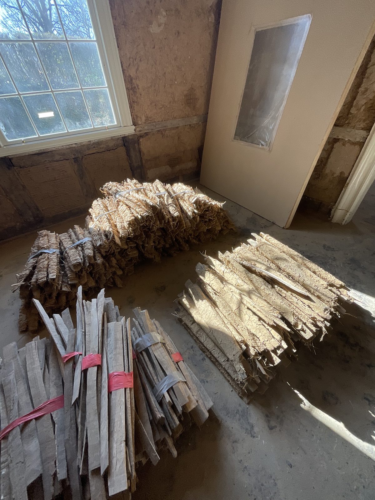 Einlagerung der Wickelstaken Entnahme der Wickelstaken aus den Deckenfeldern